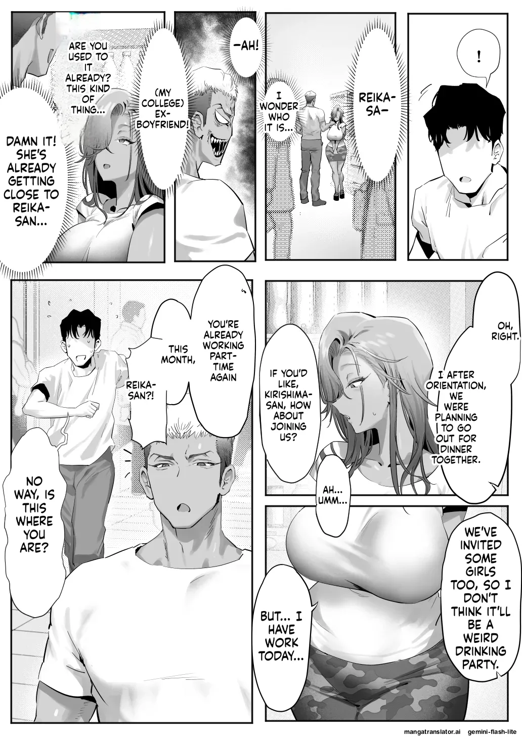 Onna Gal Joushi to Furin suru Hanashi 5 page 12 full