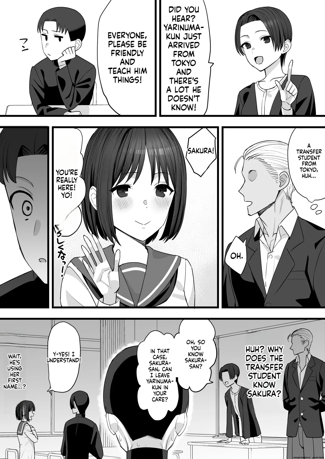 Yarichin ga Tenkou Shite Kita! BSS Hen | The Playboy Transferred in! BSS page 5 full