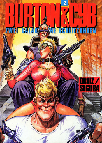 [José Ortiz & Antonio Segura] Burton und Cyb #02 (German) cover
