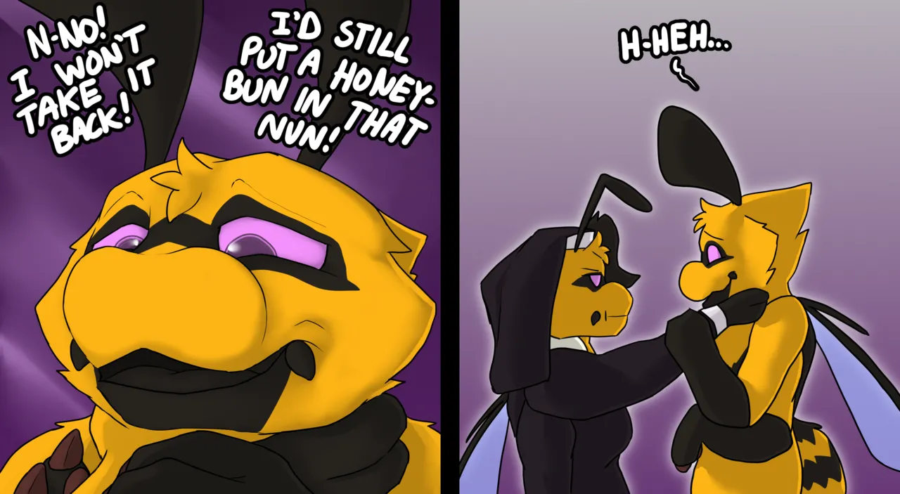 Night of the Nunny Bee and the Braptism page 2 full