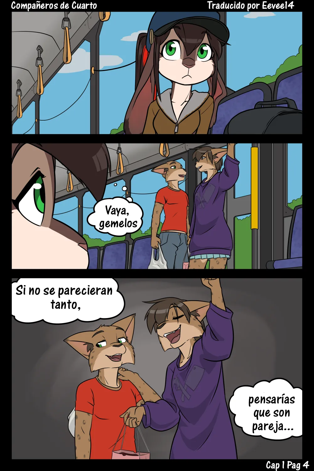 Capítulo 1: Compañeros de Cuarto page 4 full