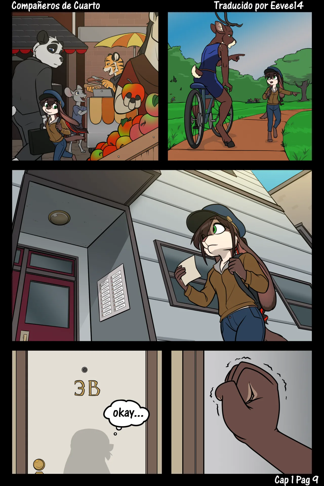 Capítulo 1: Compañeros de Cuarto page 9 full