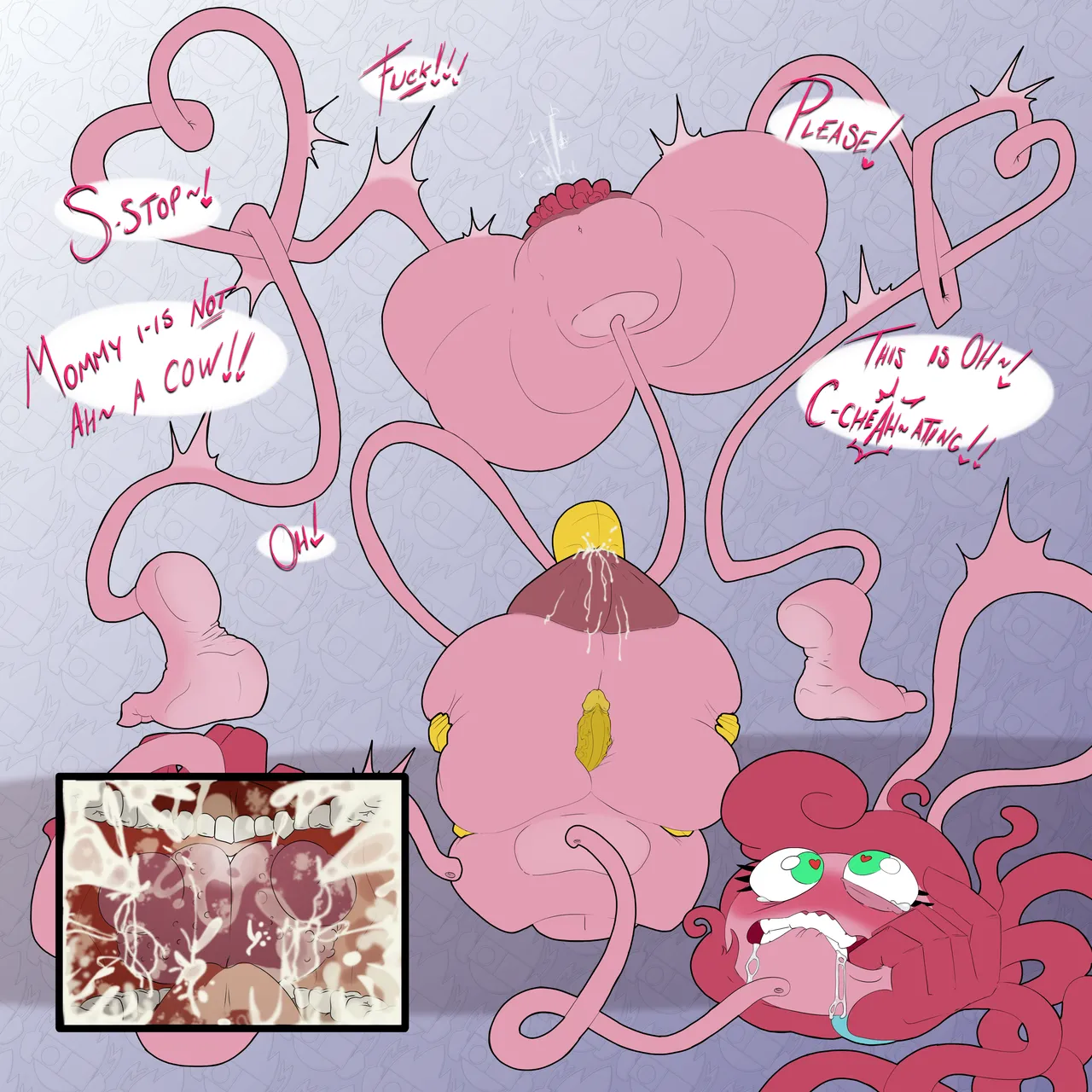 Mommy Beach, Art Trade Mommy Containment & Commission MLL page 7 full