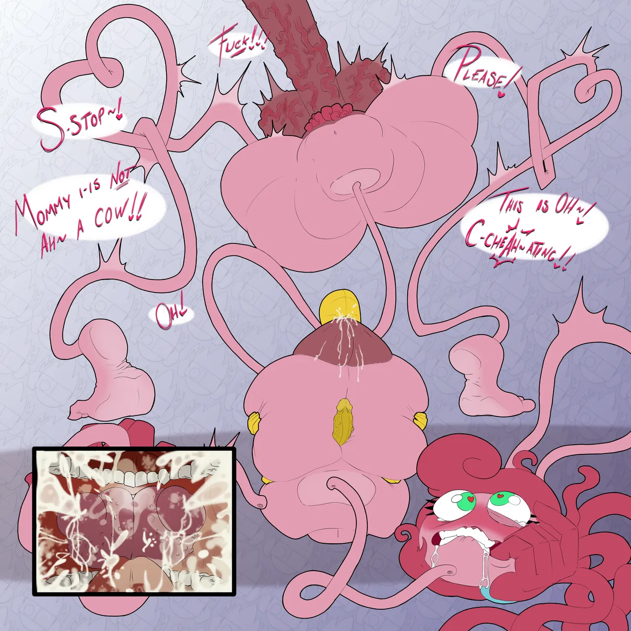 Mommy Beach, Art Trade Mommy Containment & Commission MLL page 9 full