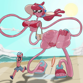 [Sanyo2100] Mommy Beach, Art Trade Mommy Containment & Commission MLL cover