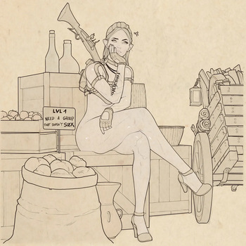 [Galaad1800] Ripoff Fantasy (Overwatch AU) cover