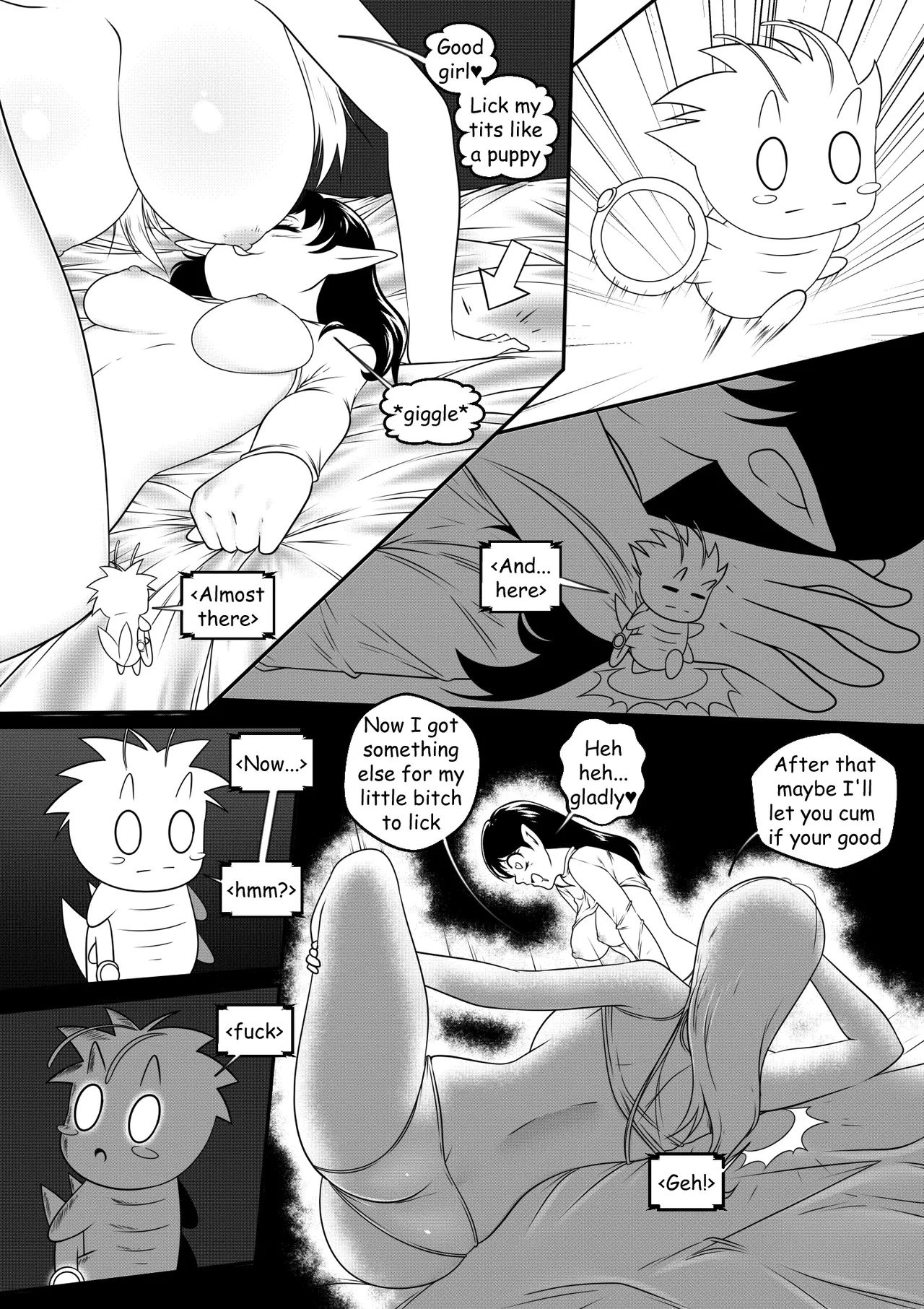 The Switching Game: Bratty Attle page 12 full