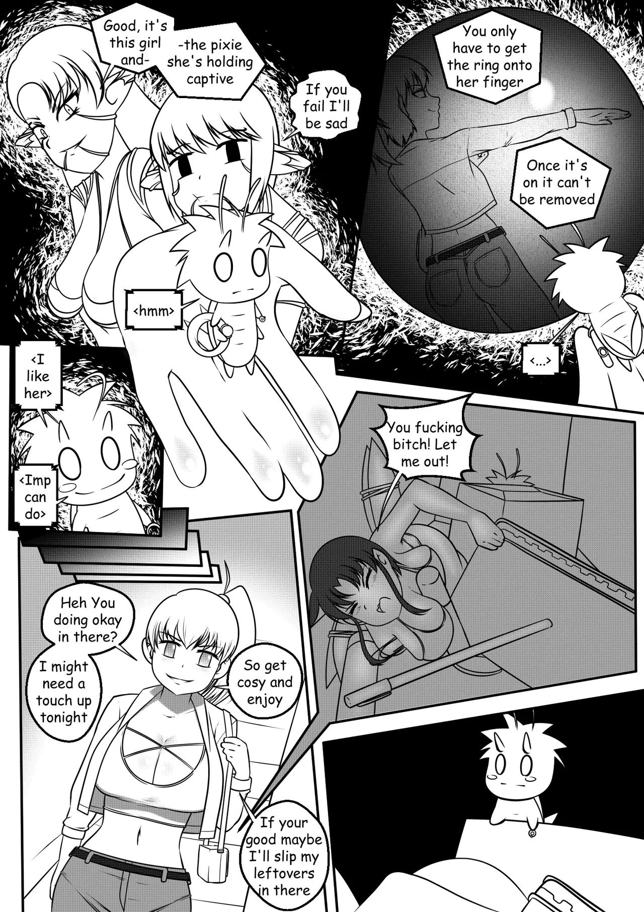 The Switching Game: Bratty Attle page 6 full