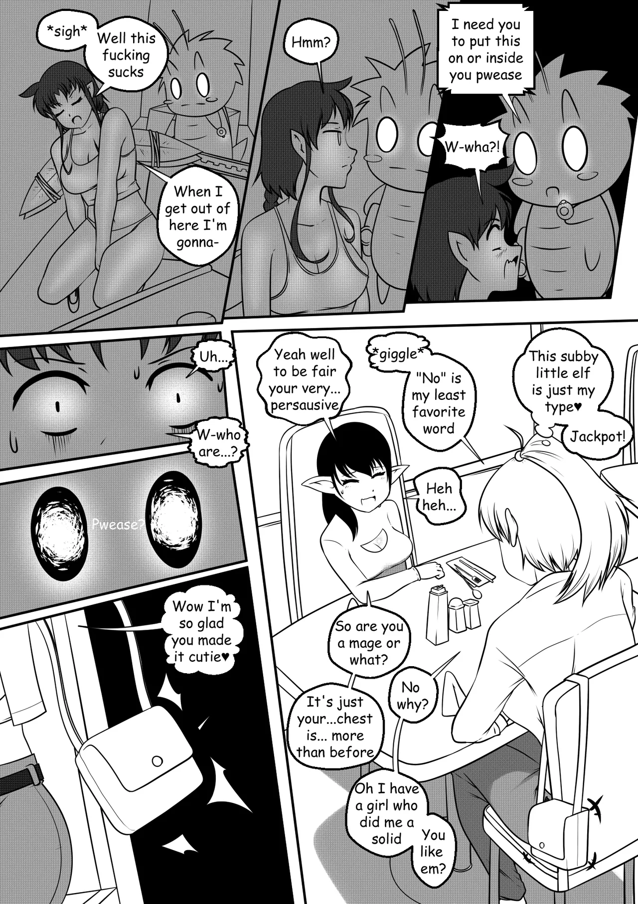 The Switching Game: Bratty Attle page 7 full