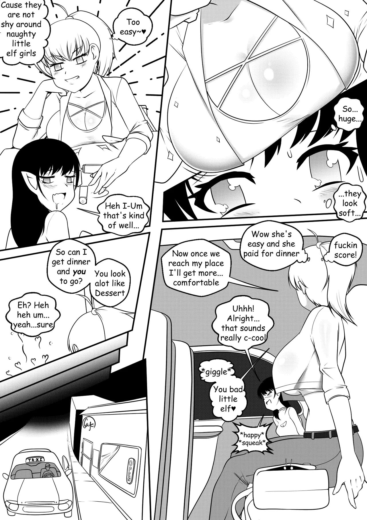 The Switching Game: Bratty Attle page 8 full