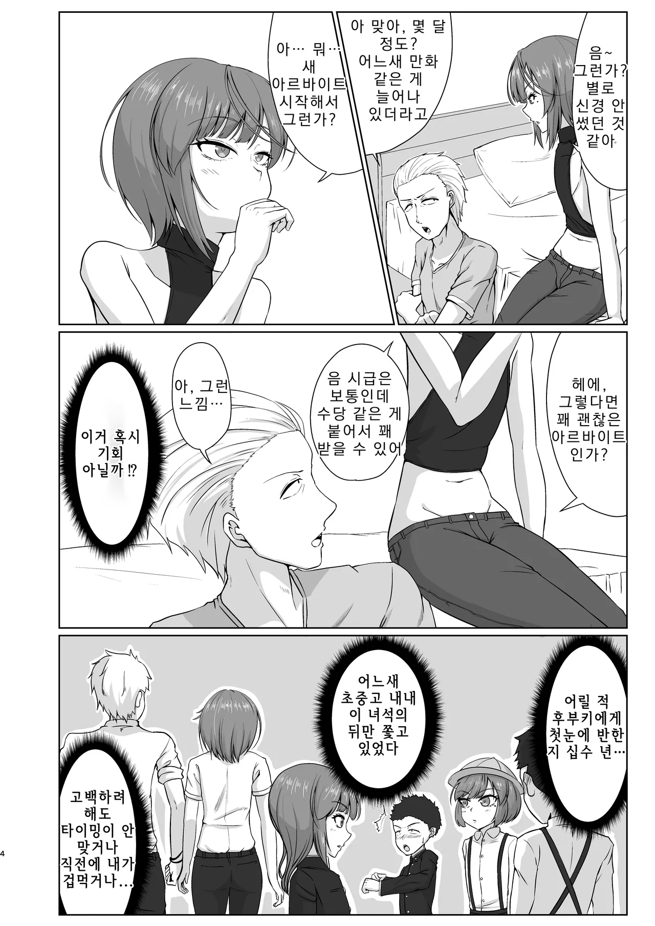 Yuujin  ga Bunny Ishou de Otoko to Neru Mise de Hataraitemashita | 친구가 토끼 의상을 입고 남자와 자는 가게에서 일했습니다 page 3 full