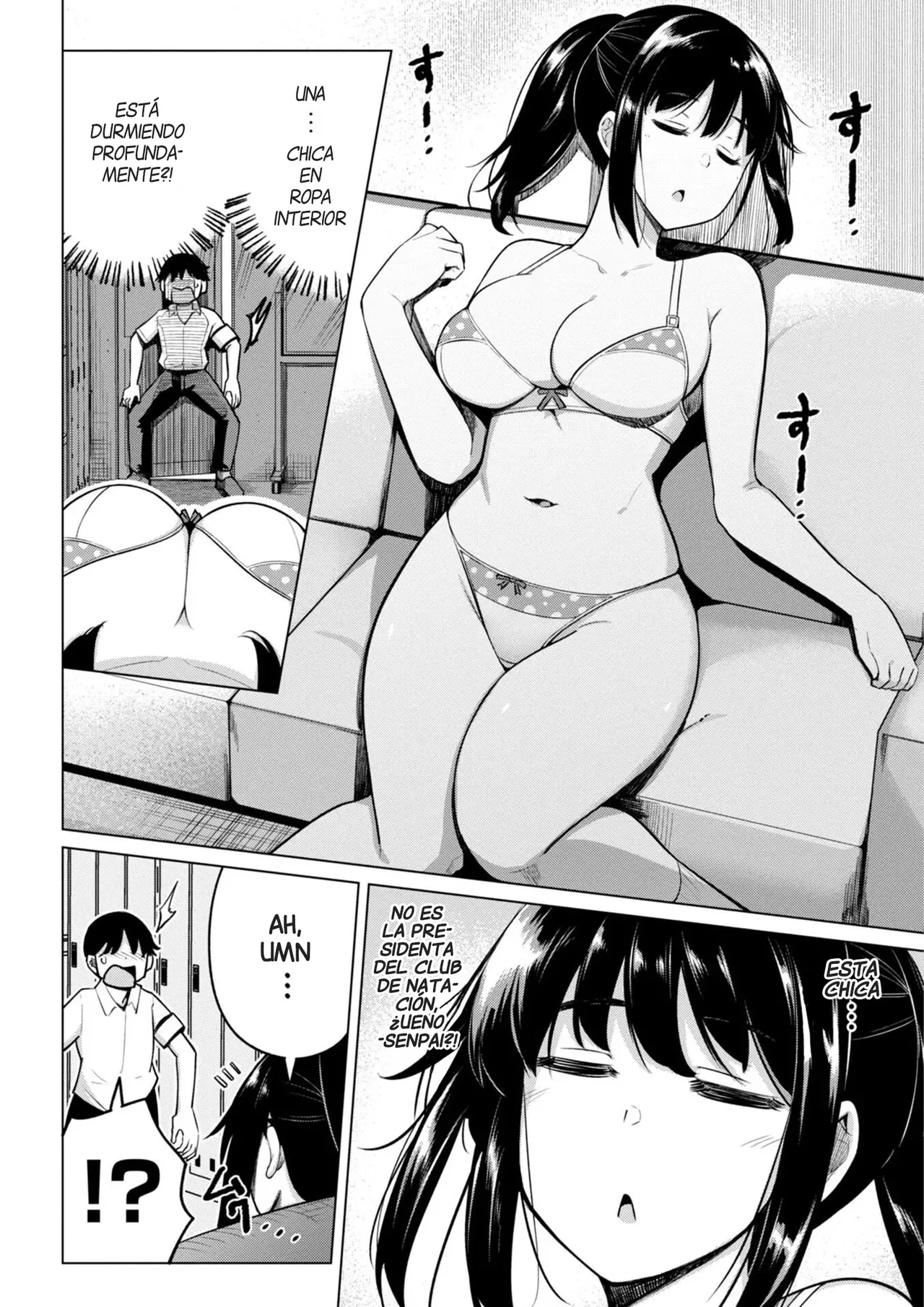 Kouhai Amayakashi Harem in Fuuki Iinkai  | Un Kouhai mimado por un Haren en el Comite de la Moral Publica page 6 full