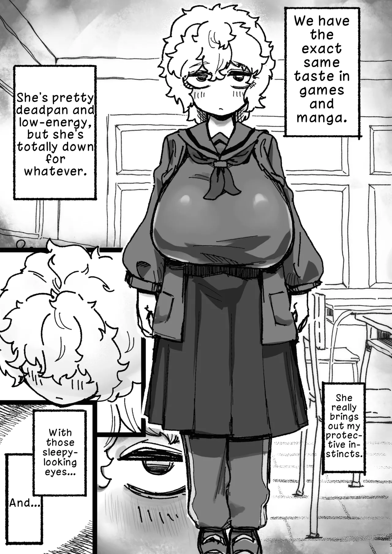 Bakunyuu Onna Tomodachi no Katachi o shita Nanika to Mechakucha Haitoku Sex suru Hanashi | The Story of Having Wildly Immoral Sex with a Doppelganger of My Busty Female Friend page 4 full