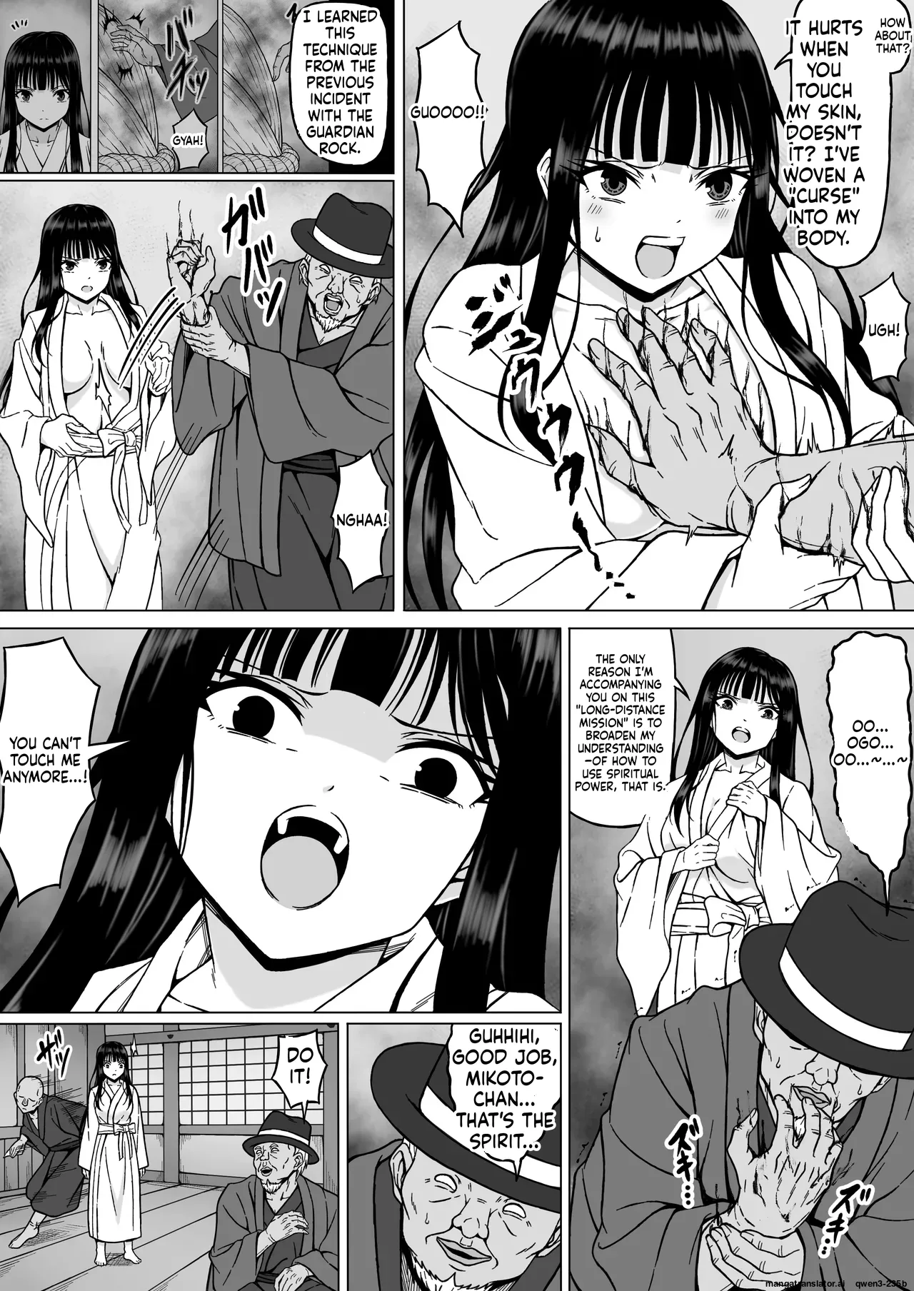 Reibaishi Mikoto 2 Kairaku ni Zanpai su... Hentai Jijii to no Seikou no Gishiki de Ikikuruwasareru Shoujo no Karada page 11 full