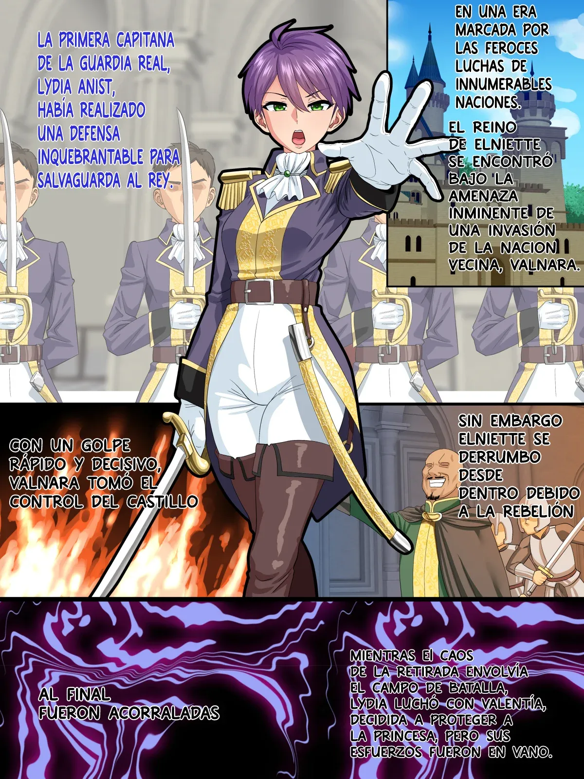 Kanzen Kuppuku Kyokon Ouji Vs Chounyuu Onna Kishi Español page 2 full