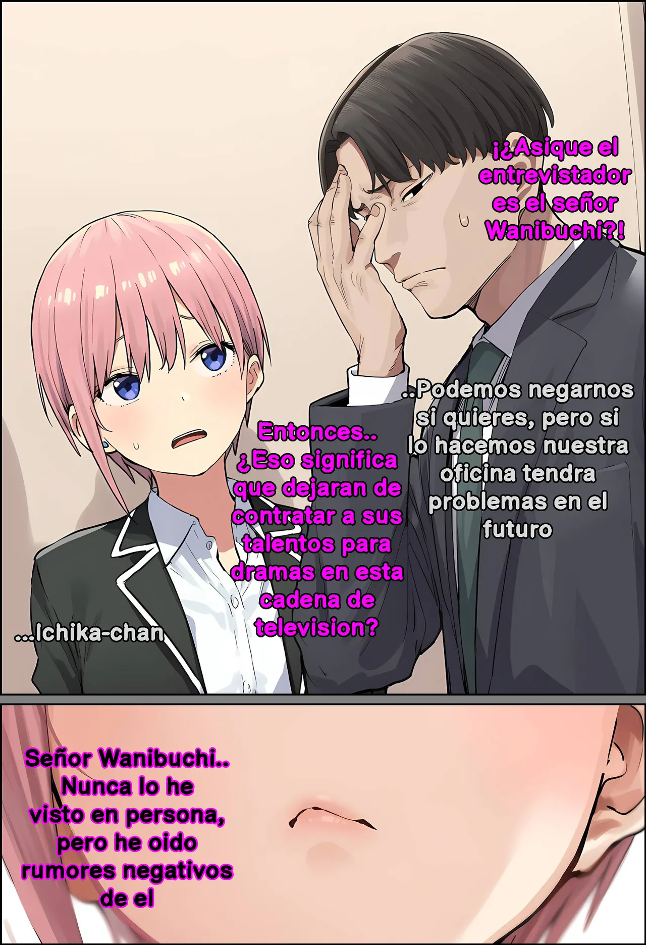 Aimalin【Parte 1】La prometedora joven actriz, Ichika Nak〇, es drogada con una sustancia sospechosa por un viejo patrocinador gordo y pervertido, volviéndose totalmente obediente a sus órdenes → Tras abandonar su juventud y a su familia, terminó degradada a una sirvienta personal de vientre hinchado que suplica por la semilla de su repugnante amo. page 12 full