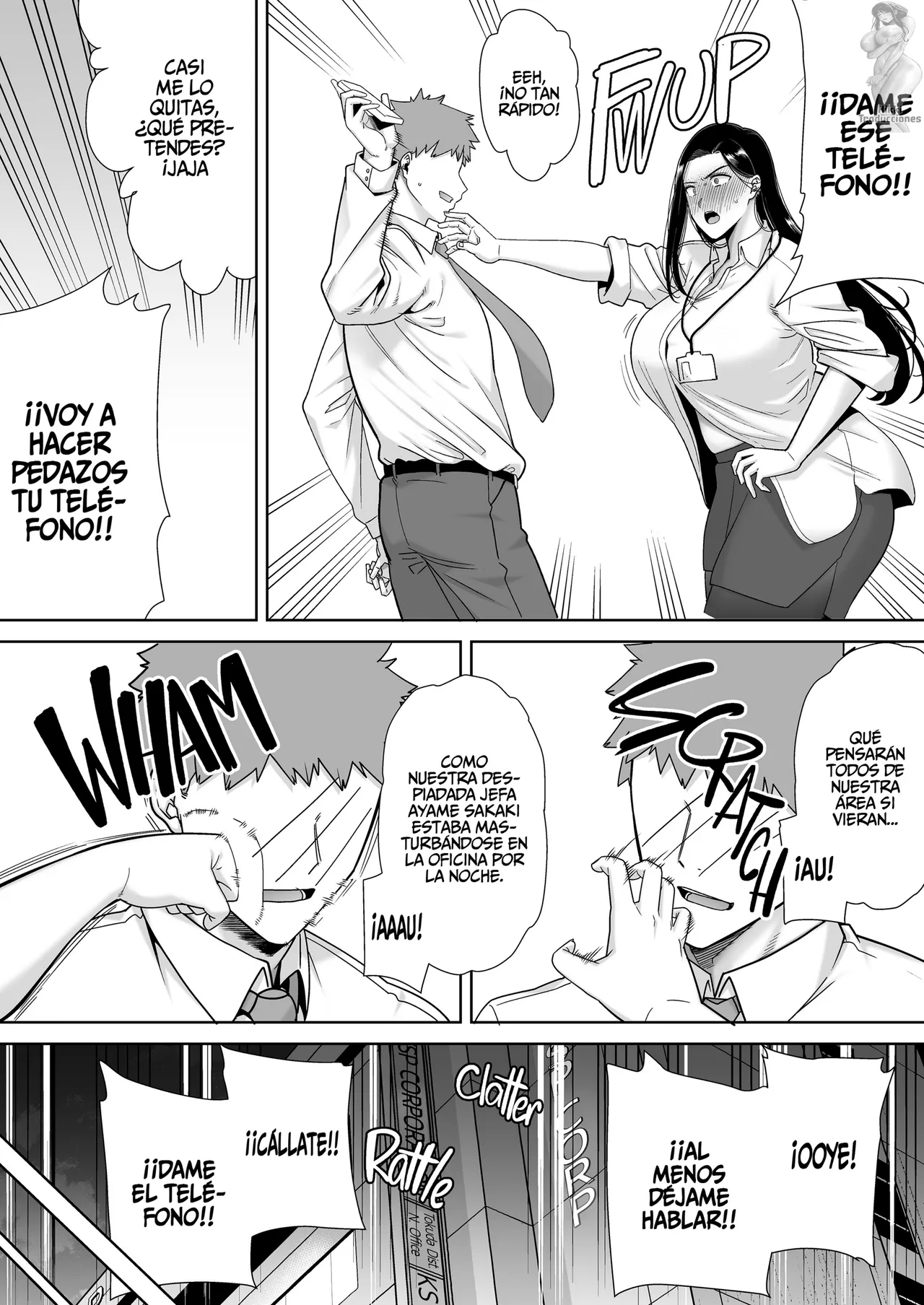 PowerHara Onna Joushi to Shachiku-kun 1-4 | Una Jefa abusiva que explota a su empleado page 12 full