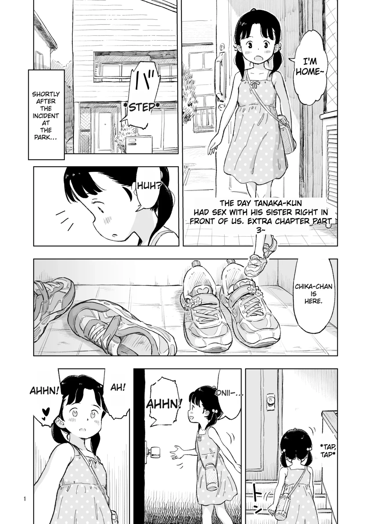 "The day Tanaka-kun..." Side Story 3 page 1 full