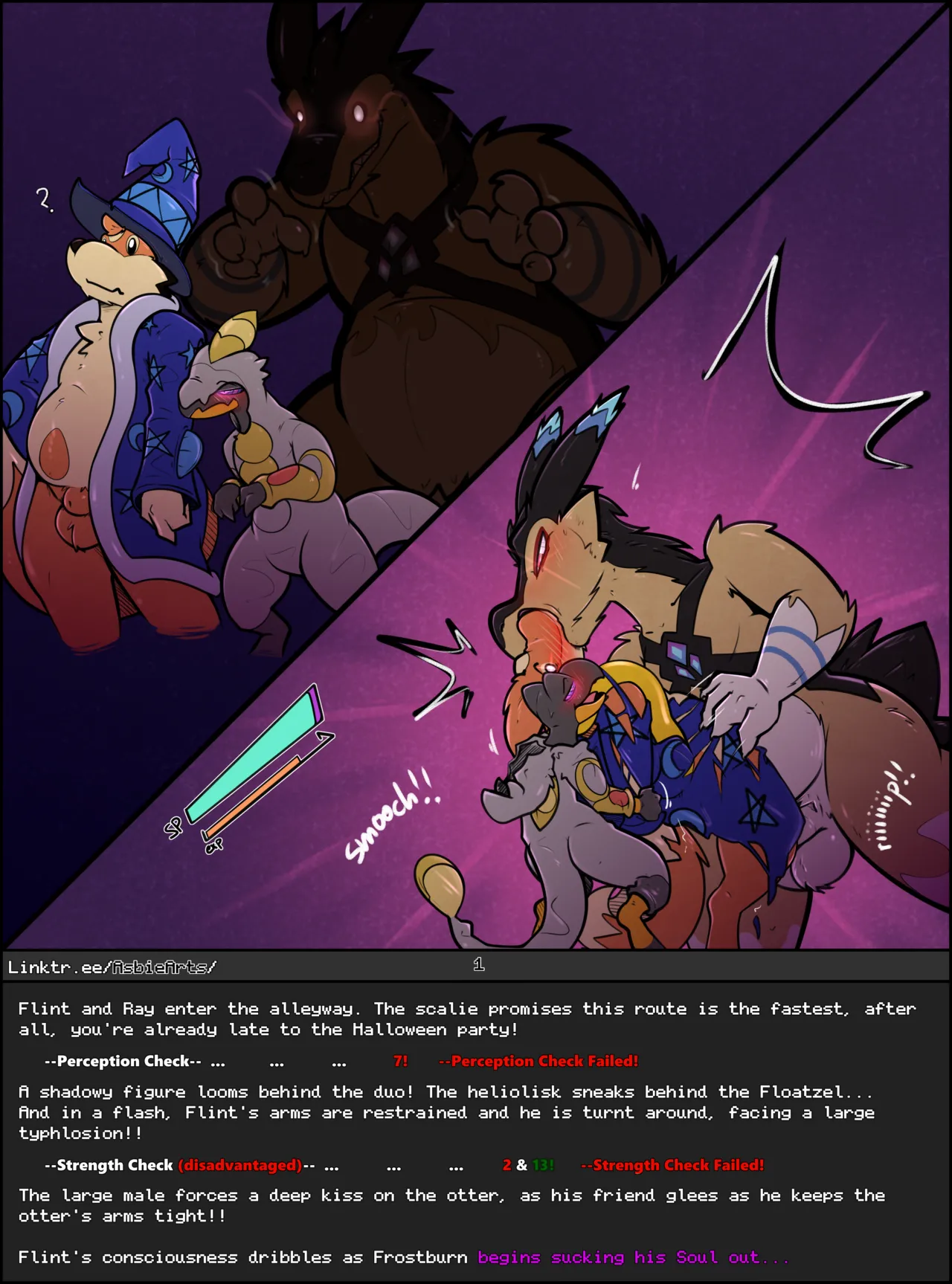 Alleyway Trap page 1 full