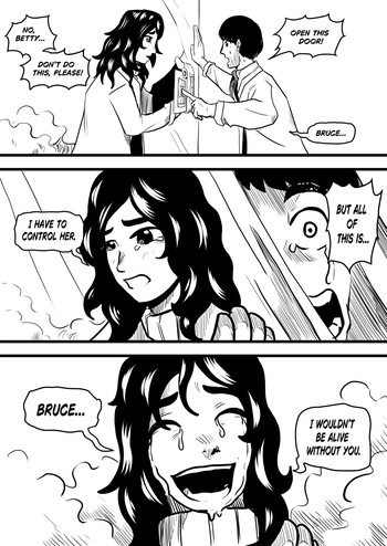 [Odoruyama] Betty Hulk  AU: Ultimate Control cover