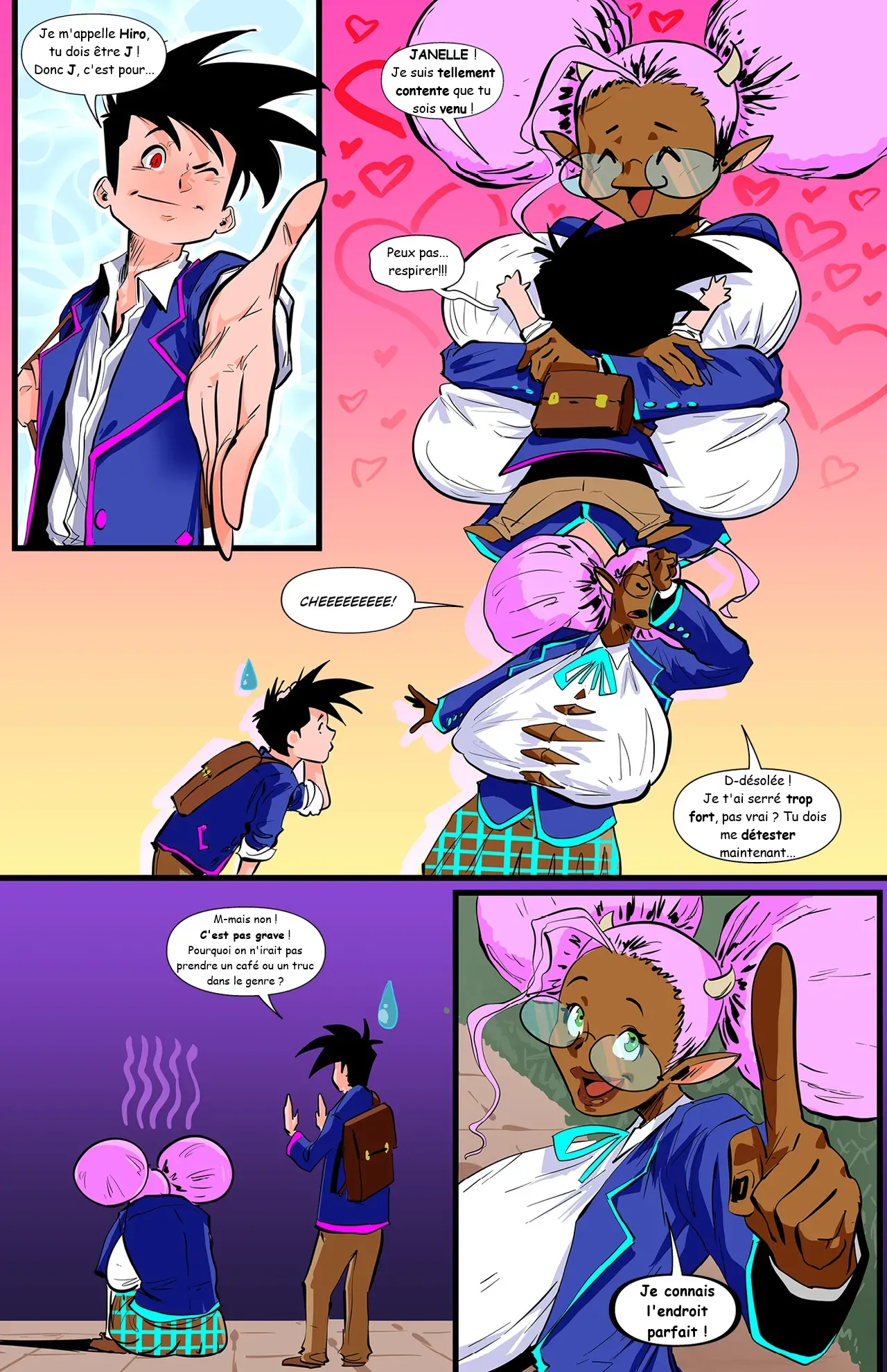 Monster girl Academy # 3 page 5 full