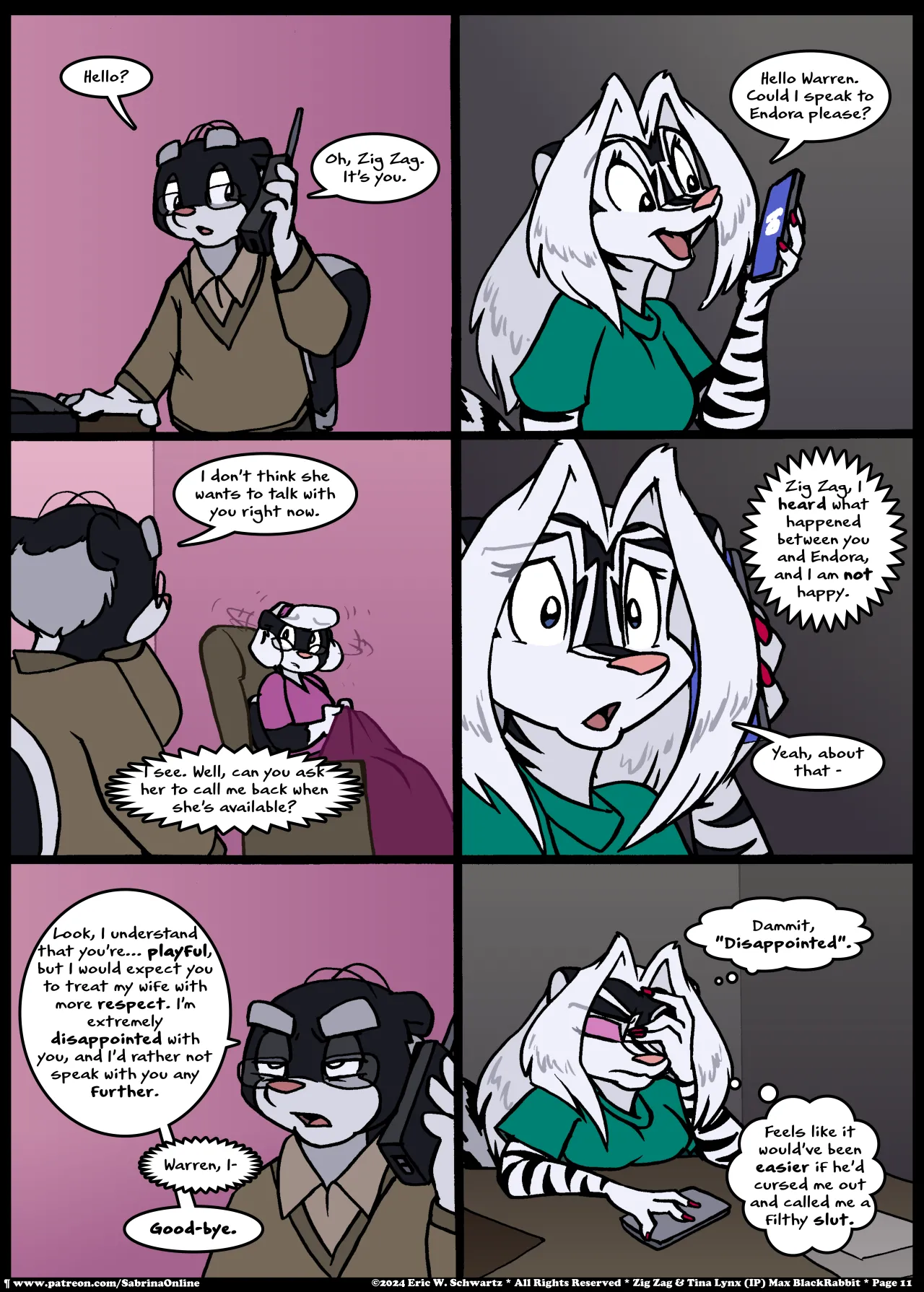 Sabrina Online - Stripes and Links page 11 full