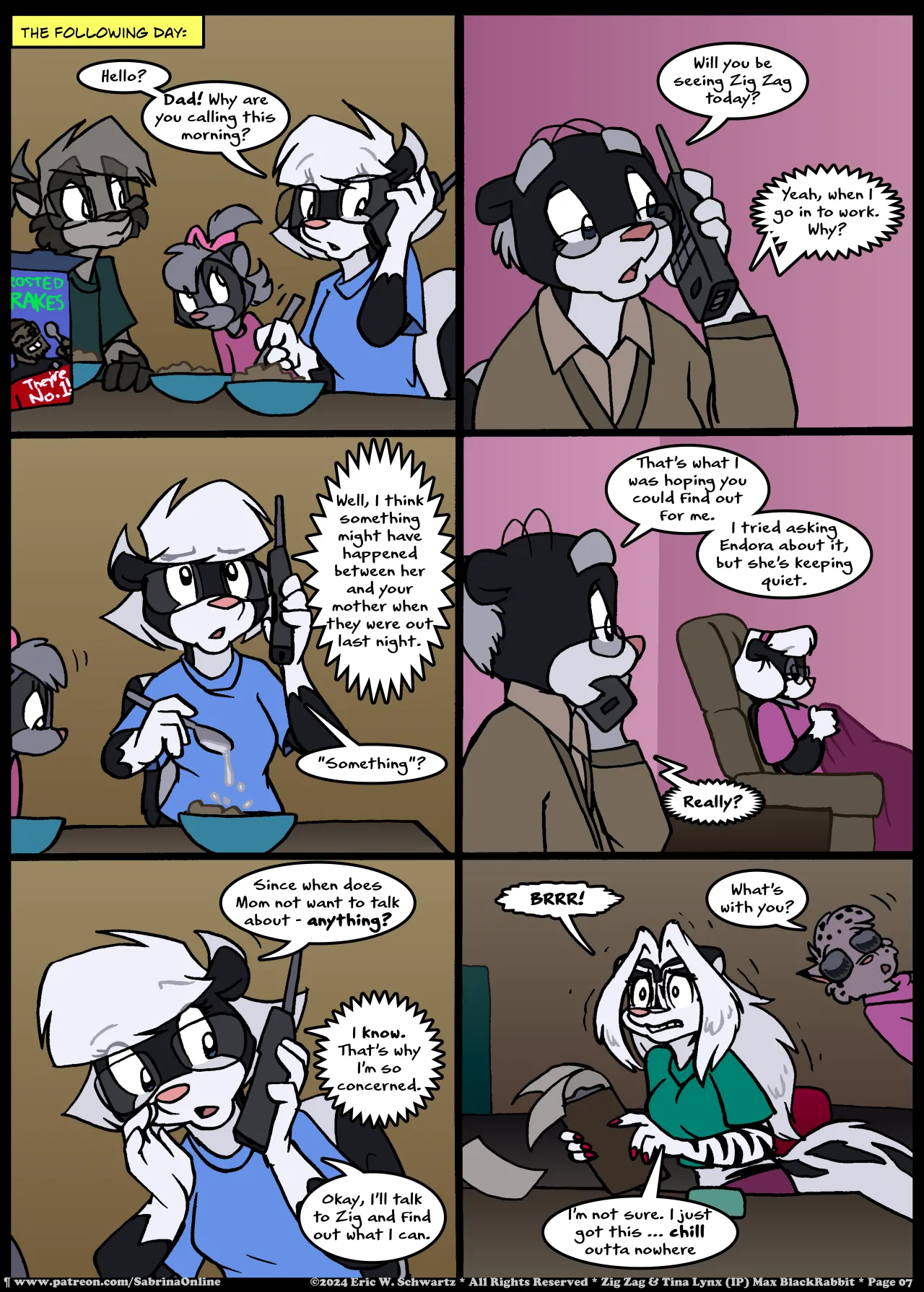 Sabrina Online - Stripes and Links page 7 full