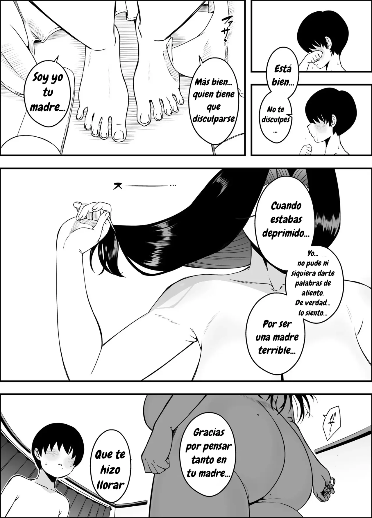 Musuko no Okagede, SEX ga Daisuki ni Naremashita 1｜Gracias a mi Hijo he Aprendido a Amar el Sexo Capítulo 1 page 12 full