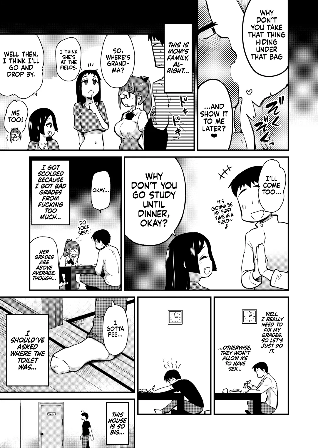 H na Fuushuu ga Aru Gibo no Inaka de, Shotaimen no Juumai to H Suru Hanashi. | Having Sex With My Cousin Whom I’ve Just Met in My Step Mom’s Hometown Where They Have Obscene Customs. page 9 full