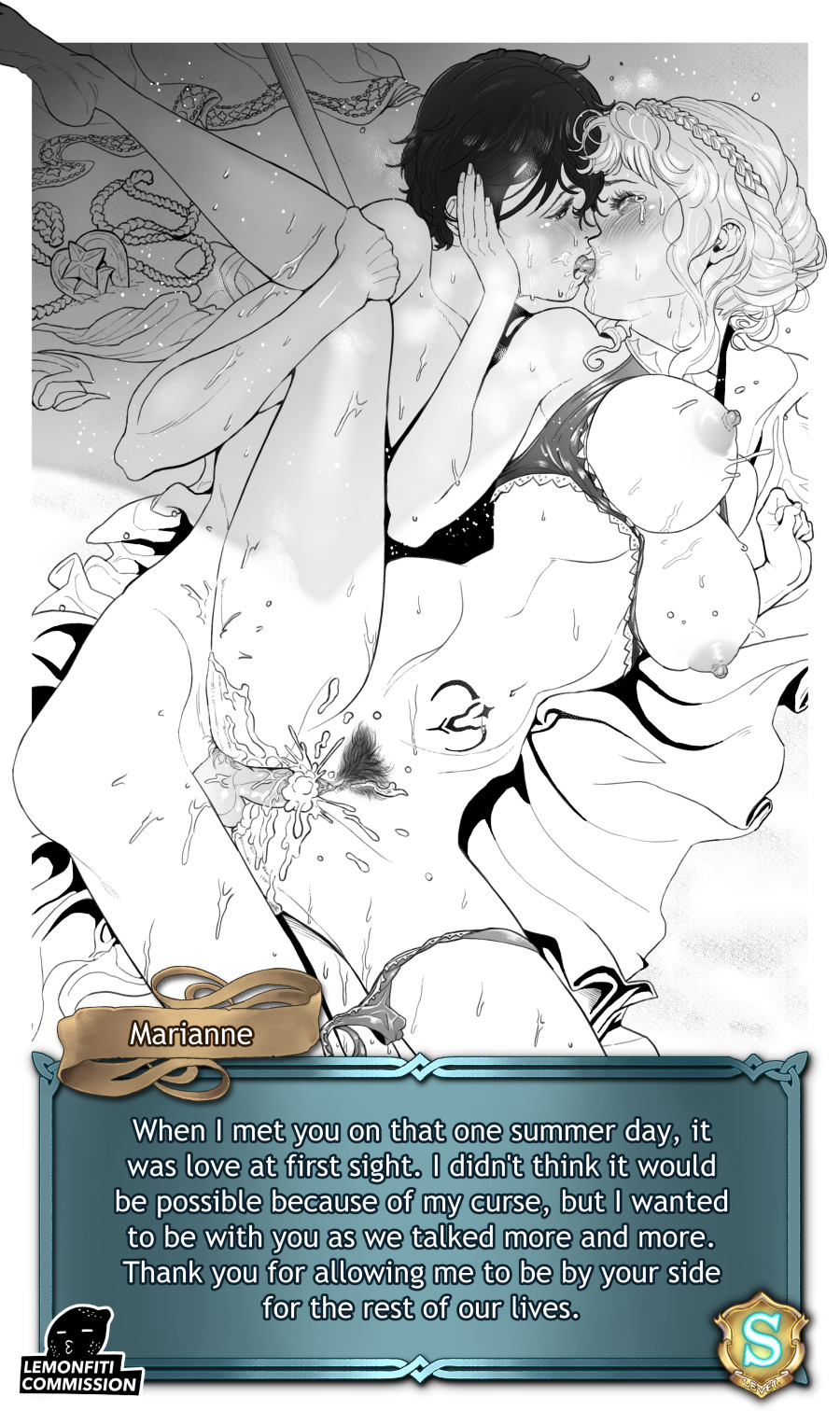 Lemonfiti MZ1212 Morgan's Harem incomplete page 2 full