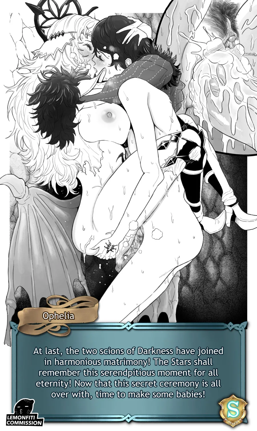 Lemonfiti MZ1212 Morgan's Harem incomplete page 4 full