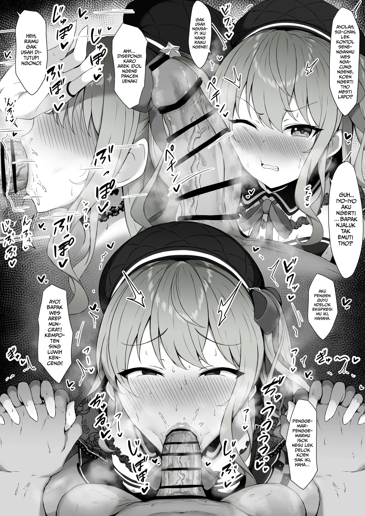 I'll have Suichan give me a handjob and then fuck her hard. page 10 full