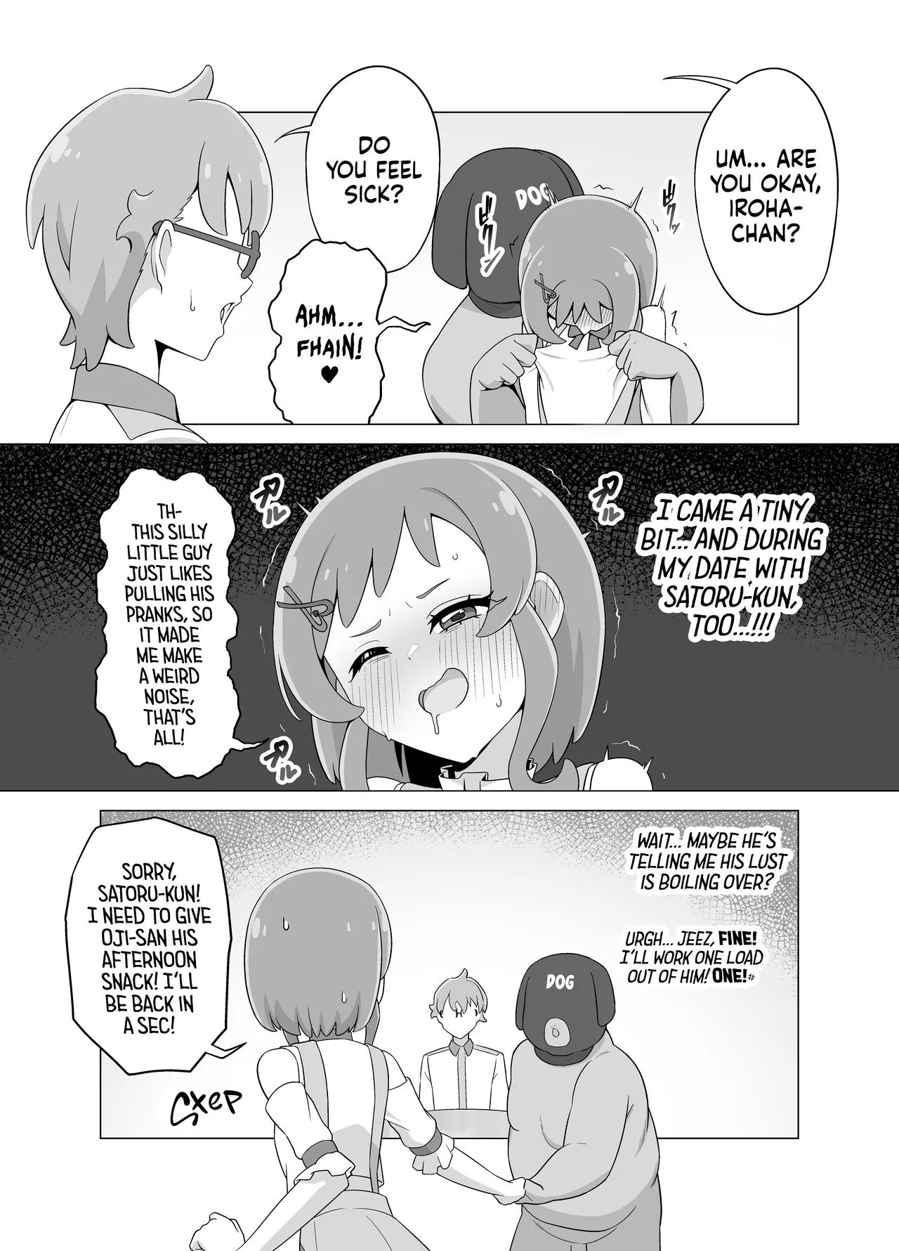 Saimin Inu Oji-san ー I Am Now a Cute DOG Instead of a Fat Old MAN Thanks to HYPNOSIS page 12 full