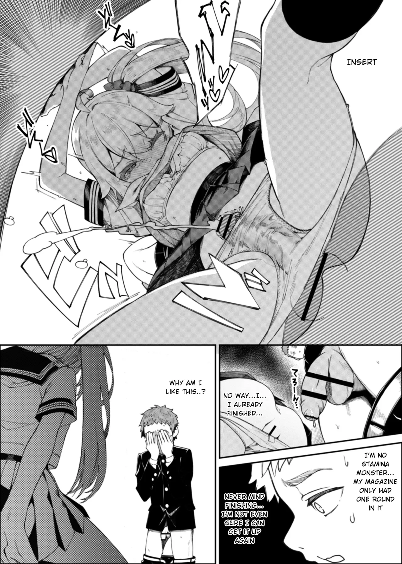 Mirai-chan Corner Masturbation Manga page 11 full