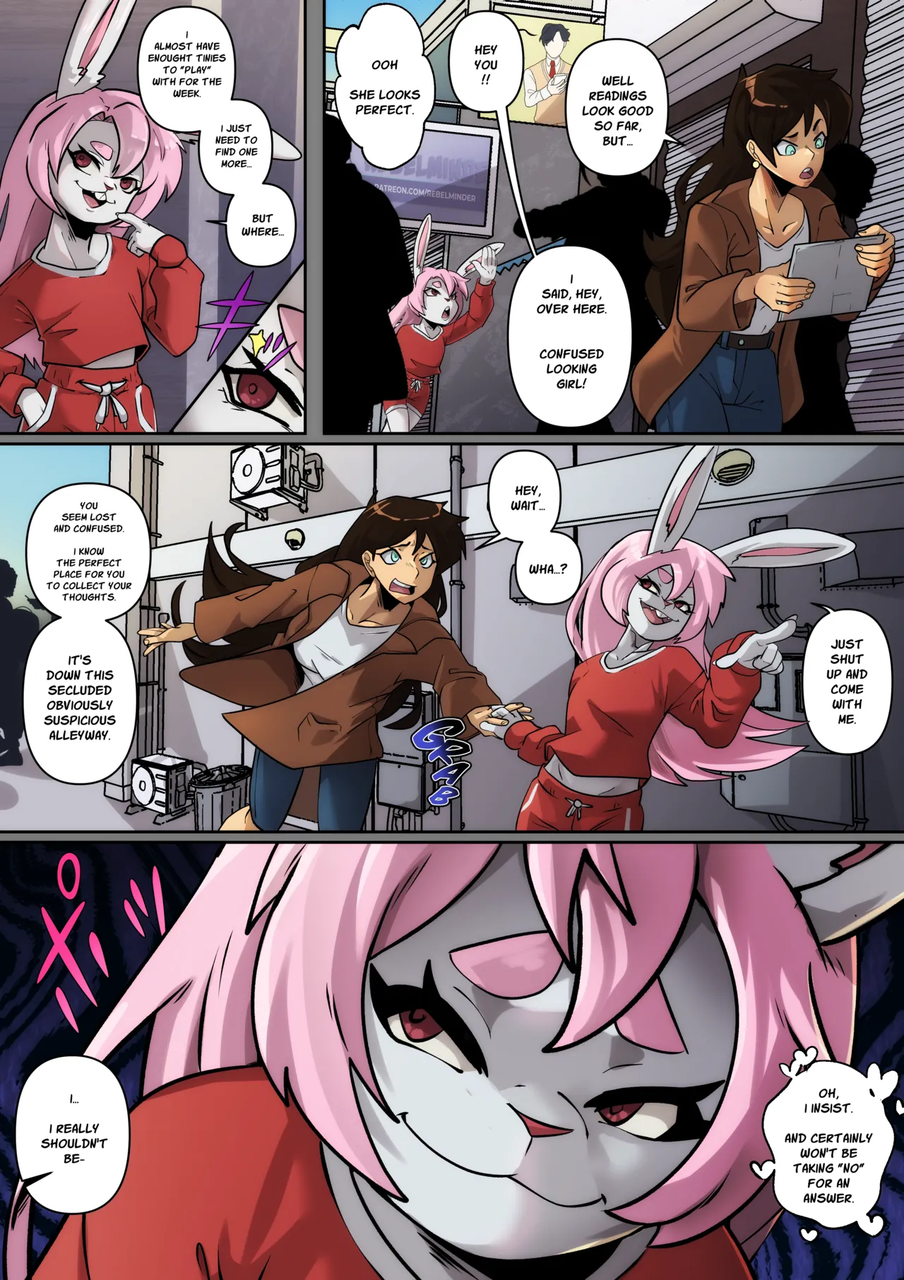Eliza's Cushy Experience page 1 full