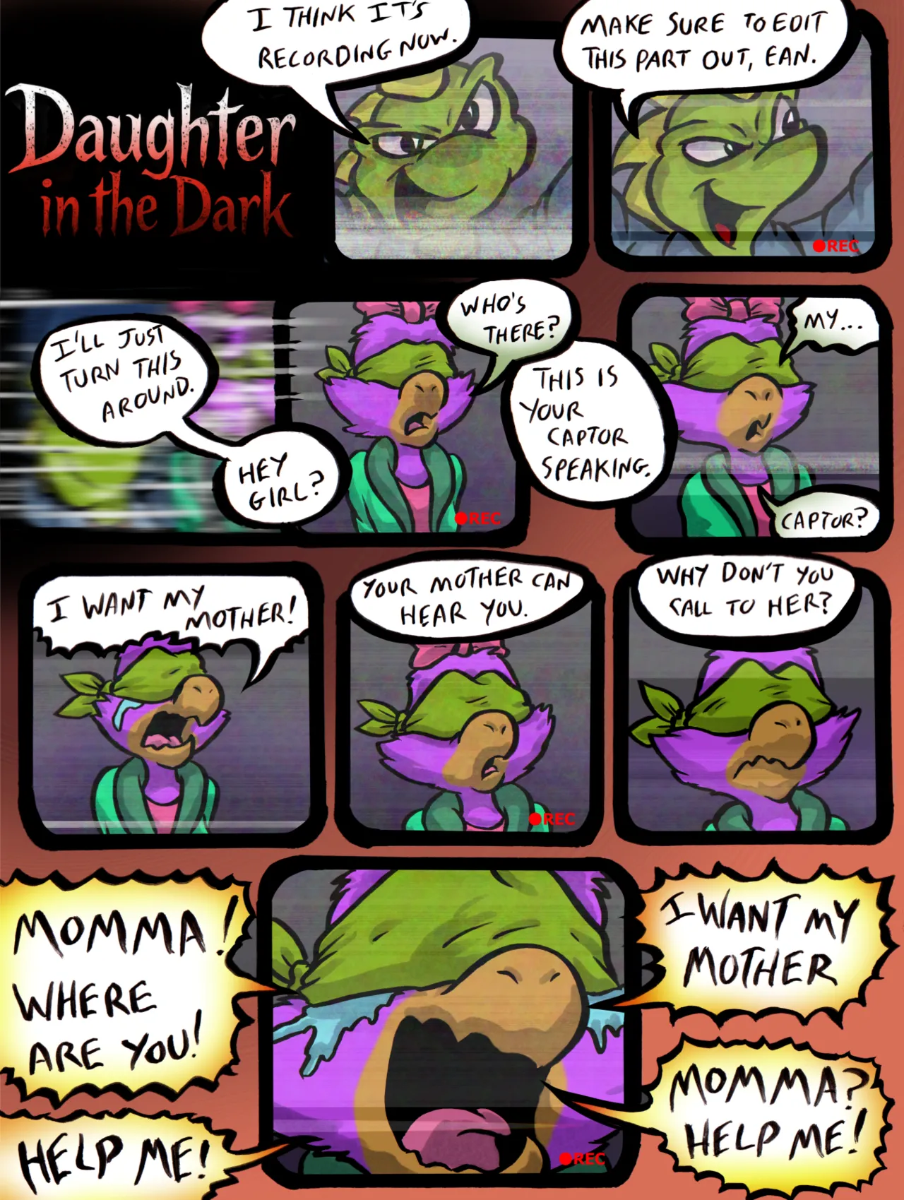 Daughter In The Dark #1 page 2 full