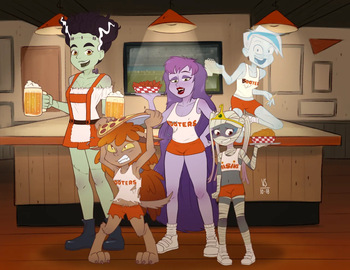 [PinchiVersus] Hooter's Ghouls (Scooby-Doo and the Ghoul School) cover
