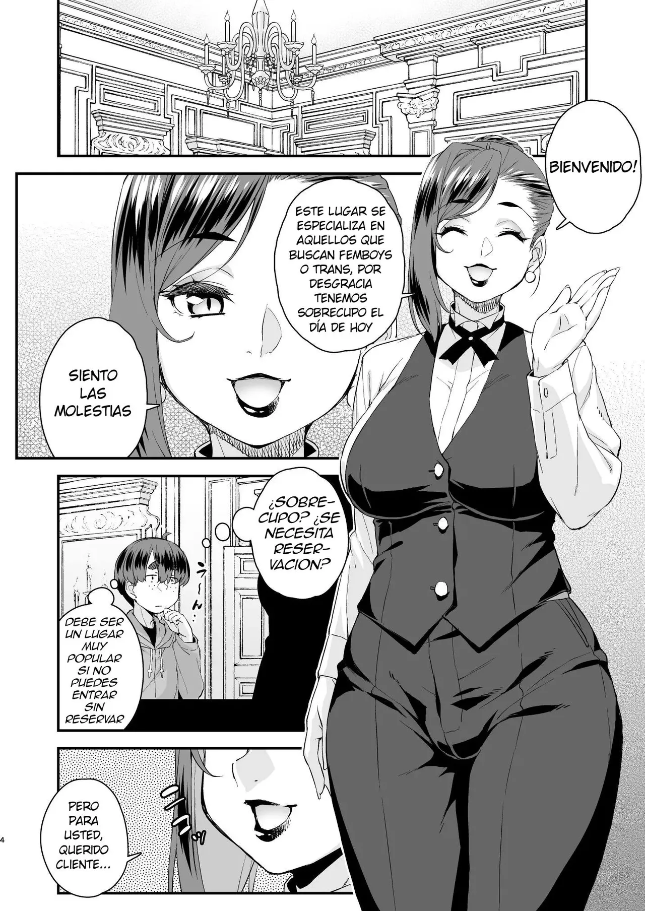 Chuumon no Ooi Otokonoko Fuuzokuten page 4 full