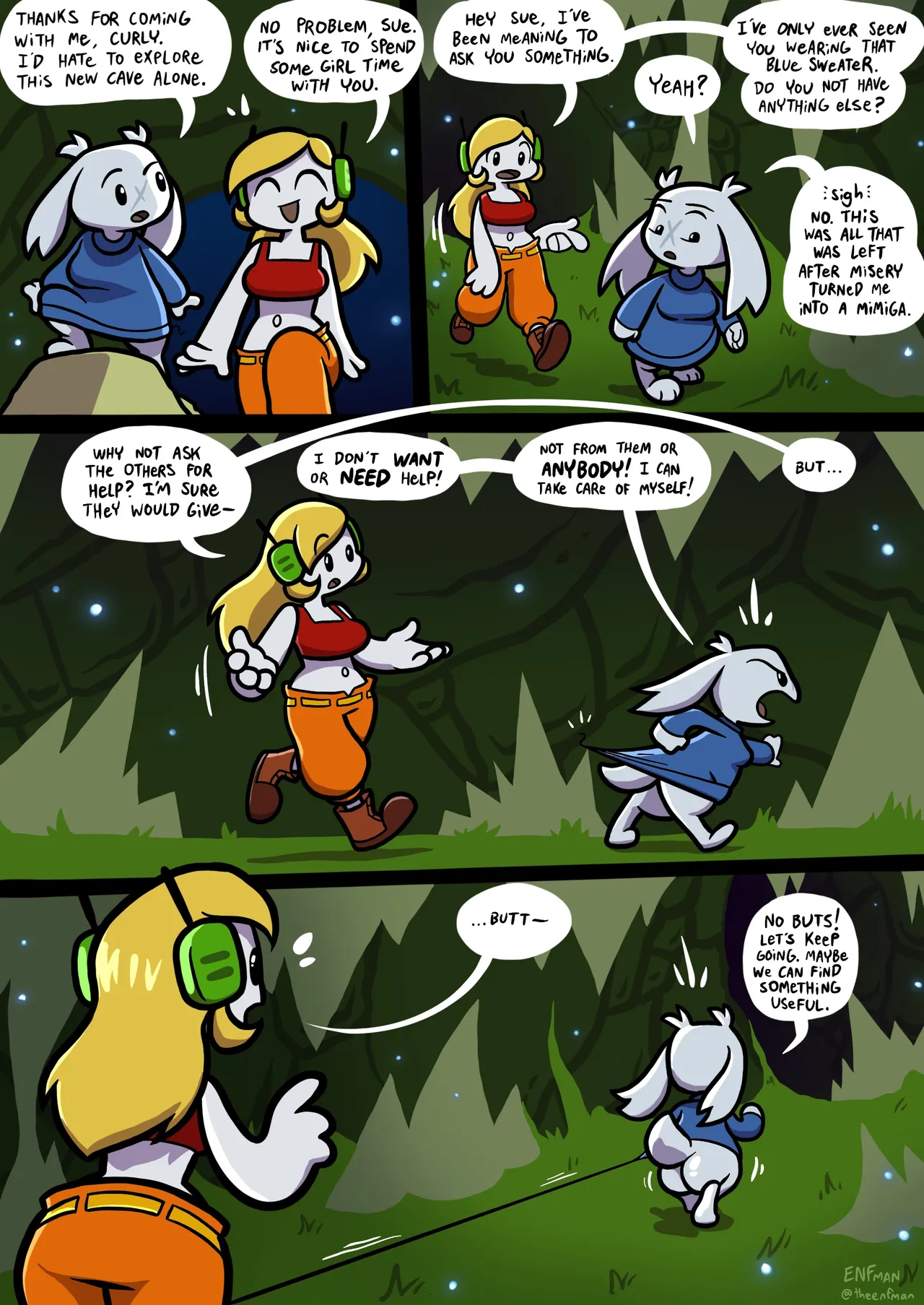 A Cave Story…story! page 1 full