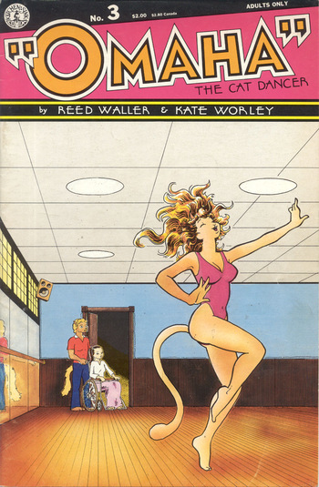 Omaha #3 [Reed Waller & Kate Worley] cover