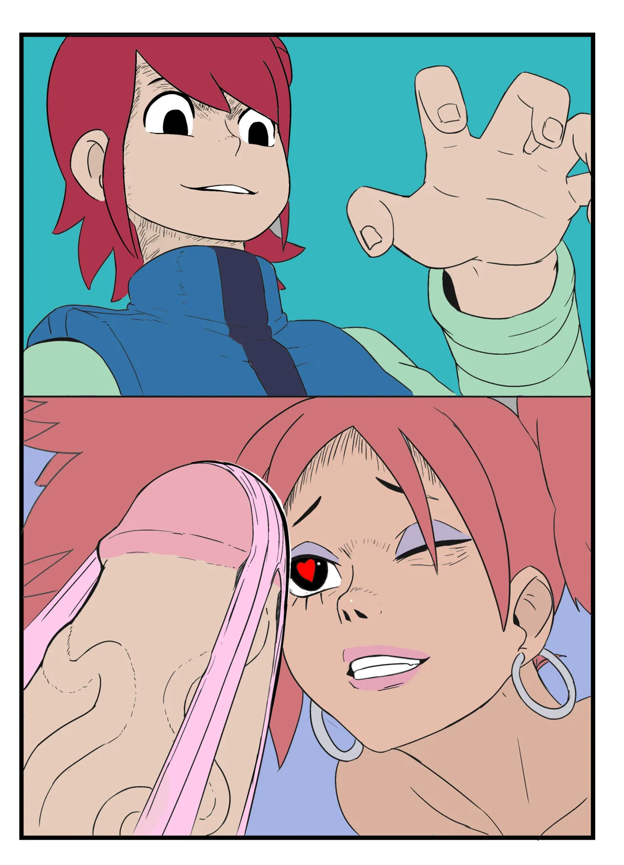 Megaman Battle Network-Mayl VS Ms.Madd page 5 full