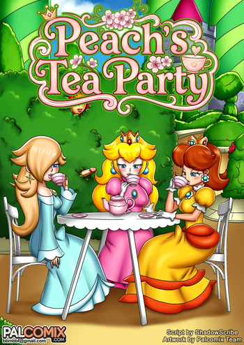 [PalComix] Peach's Tea Party (Super Mario Bros) ONGOING cover