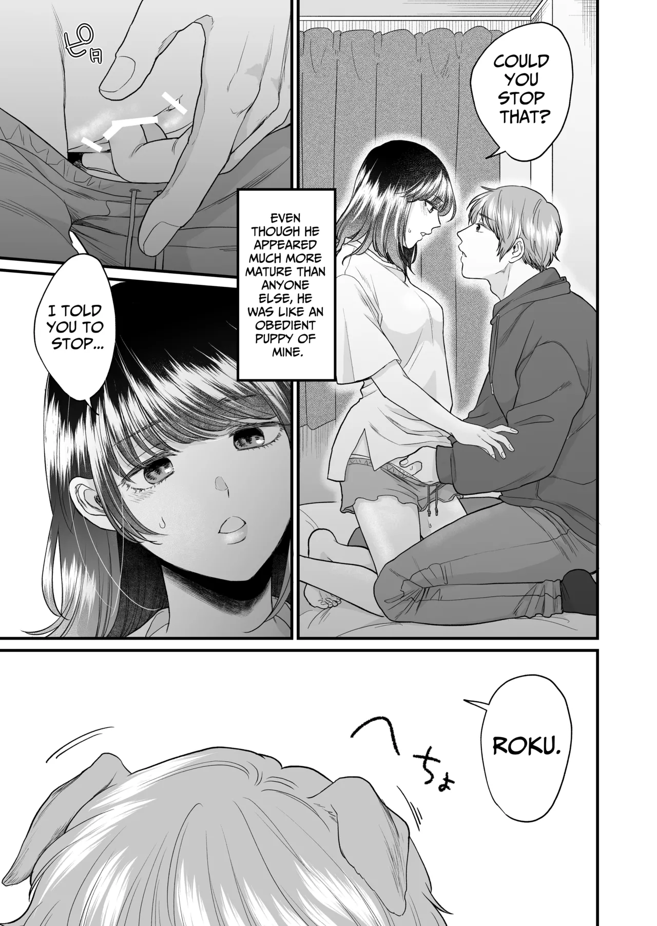 My Doggy-Like Boyfriend Becomes My Master At Night page 4 full