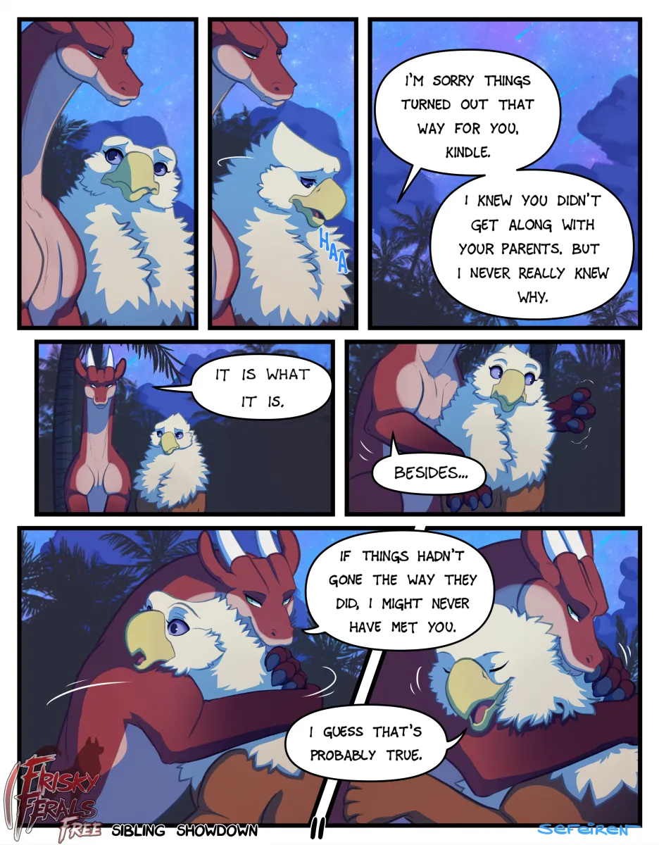 Frisky Ferals - Sibling Showdown page 11 full