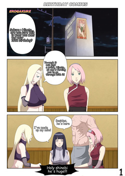 Hinata's Birthday Comic 2024  By Erogakure