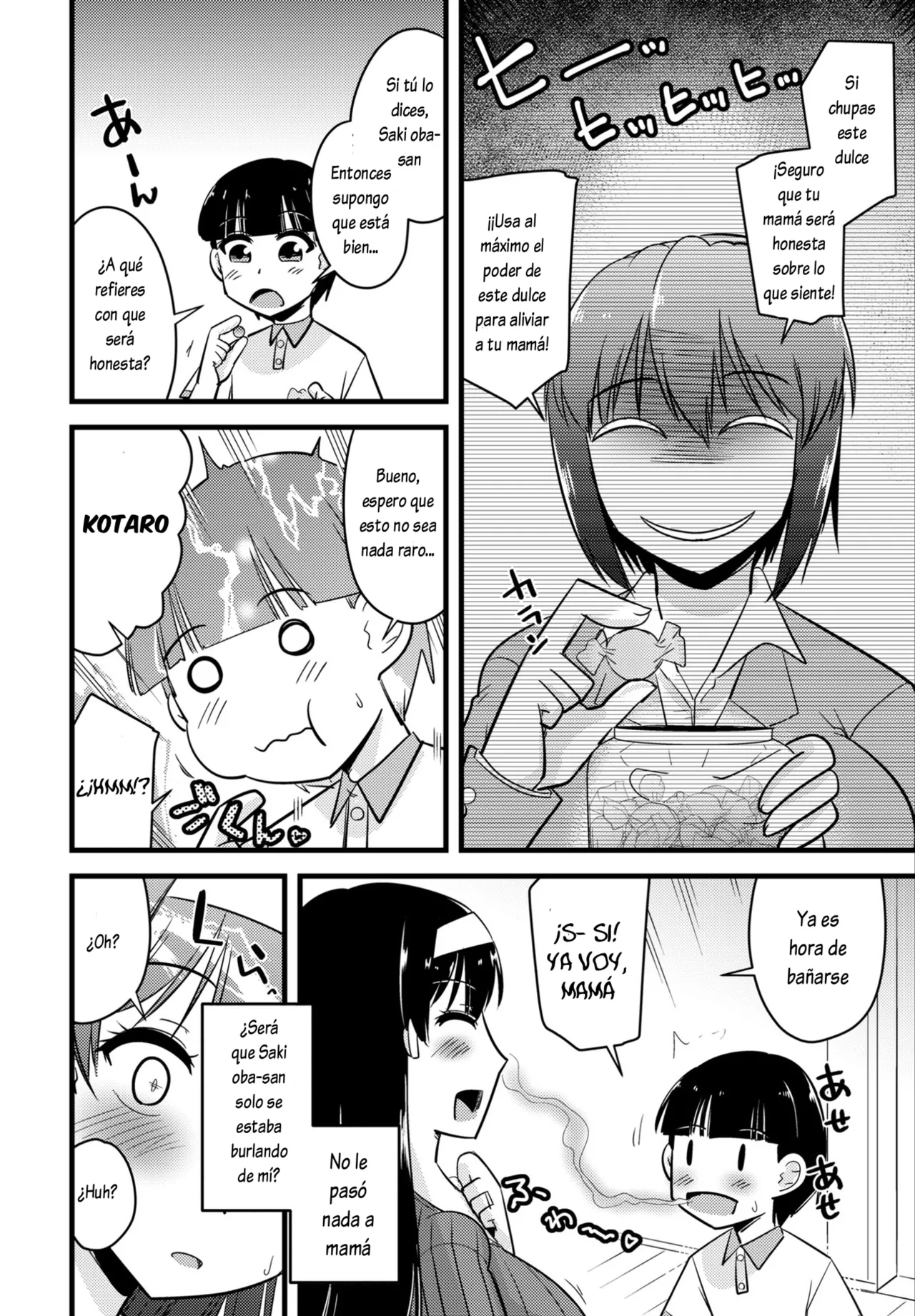 Boku wa Mama-tachi o Fushigi na Amedama de Iyashitai 1-3｜Lo Único que Quiero es Curar a Varias Mamis con un Dulce Mágico 1-3 page 8 full