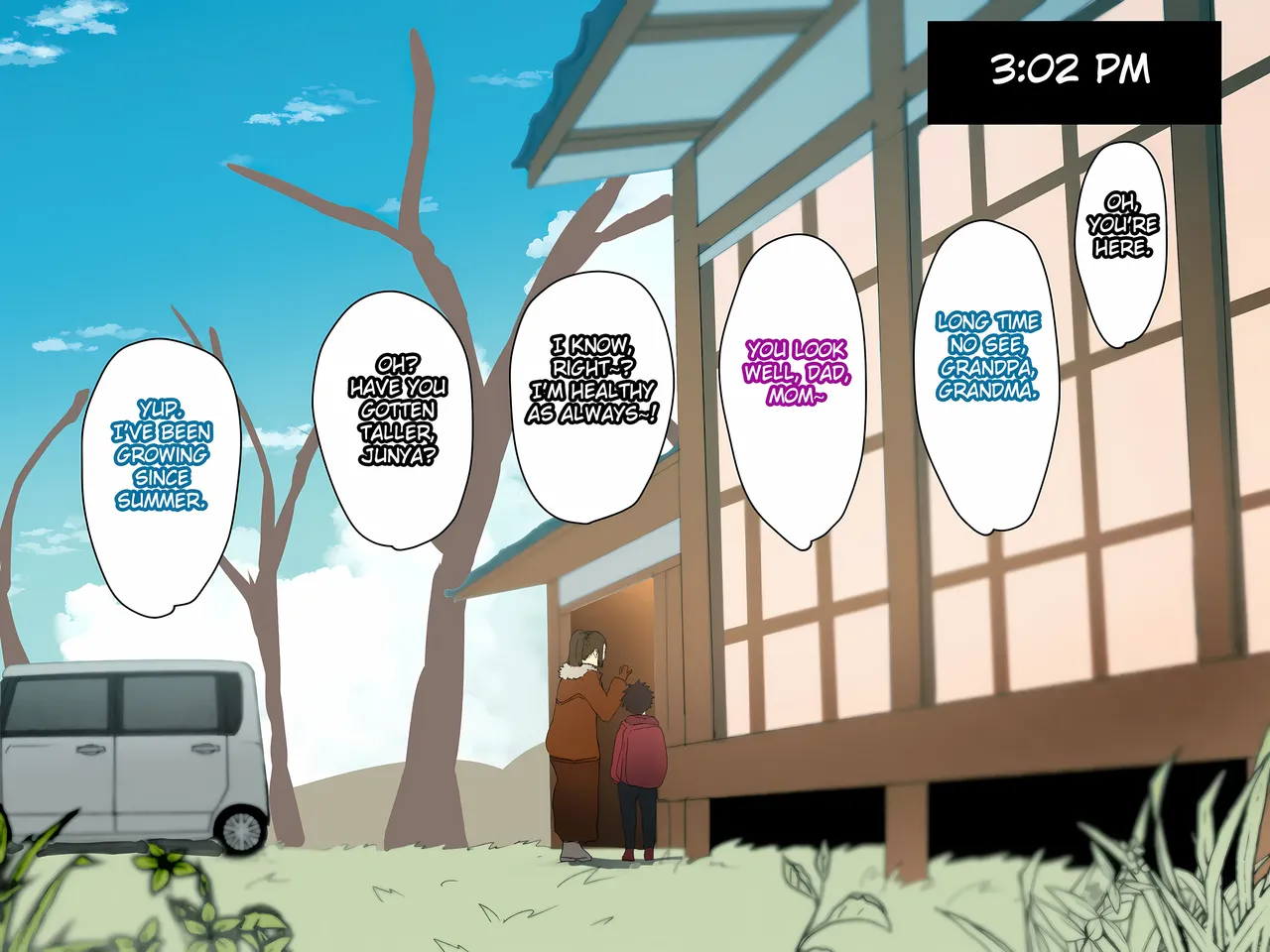 New Year's Eve with the Aunties: Part 1 page 4 full