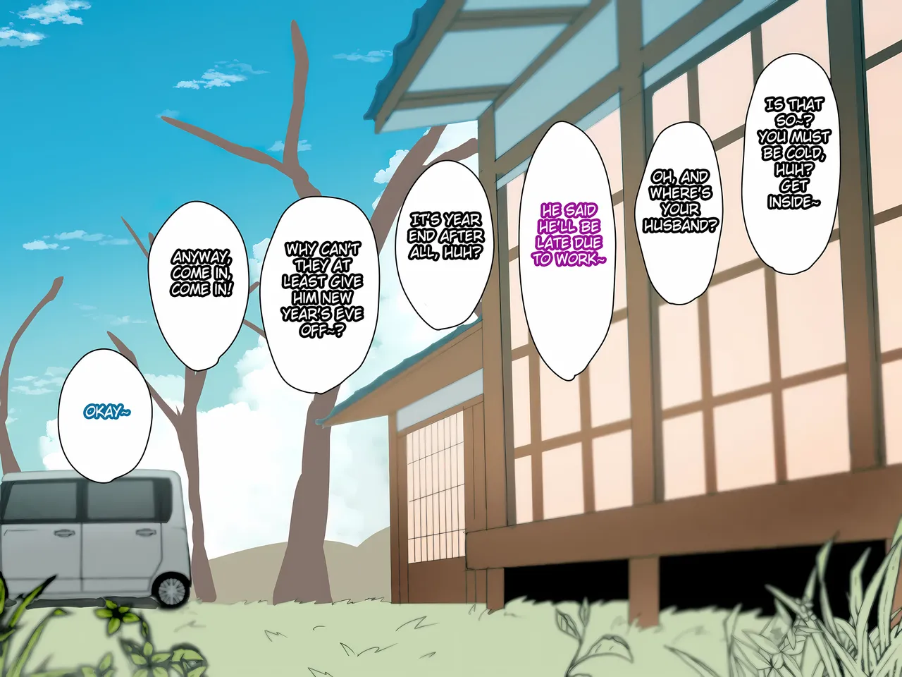 New Year's Eve with the Aunties: Part 1 page 5 full