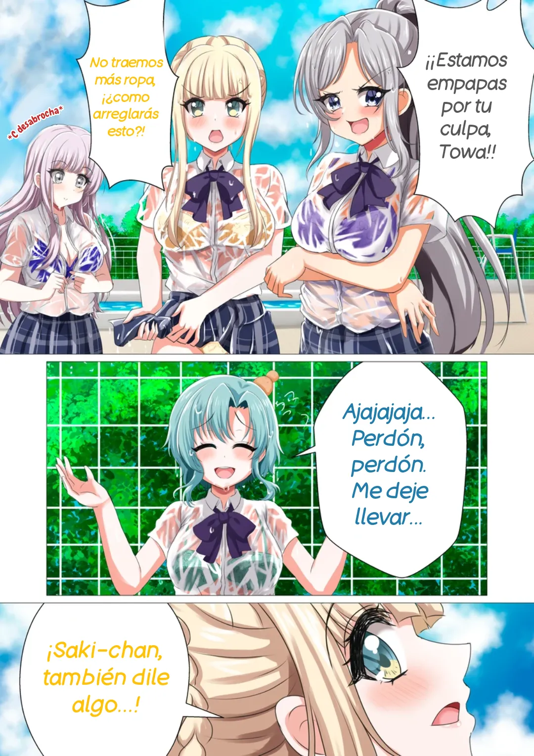 La traviesa limpieza de piscina de Photon Maiden page 5 full