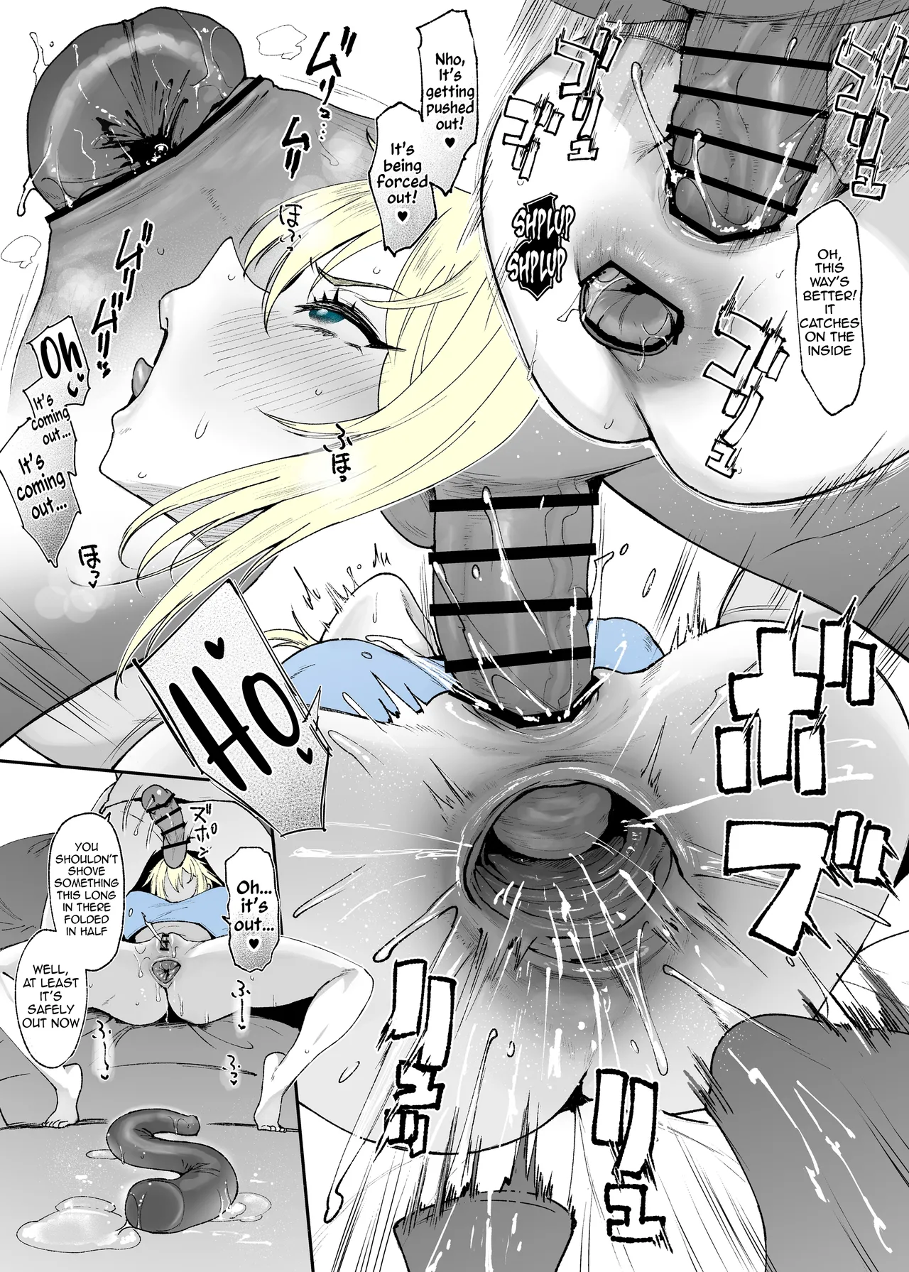 Ananie-chuu no Nee-chan, Dasenaku Natta Dildo o Totte Morau | Big Sister asks to get the dildo that got stuck in her butt out page 2 full